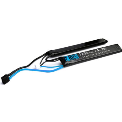 Alternative view of Li-Pol battery TITAN 7,4V 1200mAh, 25C - Nunchuk (dual)