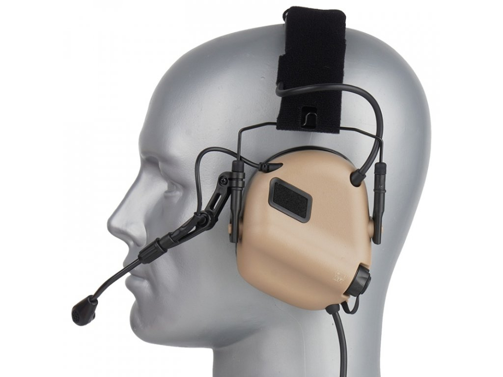 EARMOR M32 PLUS Electronic Tactical Headset - Foliage Green OD-A-M32-FG-PLUS asgbox.pl EARMOR M32 PLUS Electronic Tactical Headset - Foliage Green - obrazek 3