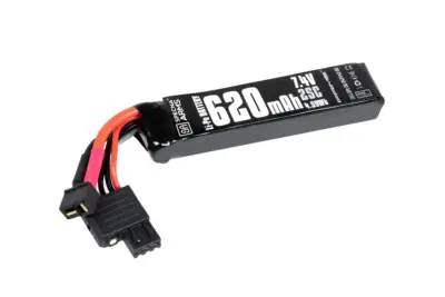 asgbox.pl - Akumulator Li-Po Specna Arms x Gens Ace 620 mAh 25C 7.4V T-Deans mini G-Tech