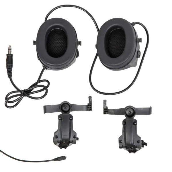 asgbox.pl - Taktyczny zestaw słuchawkowy Wosport C5 HD-24-A MC Black