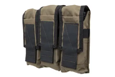 Potrójna zamykana ładownica na magazynki 7.62 mm Emerson Gear Ranger Green - obrazek 2