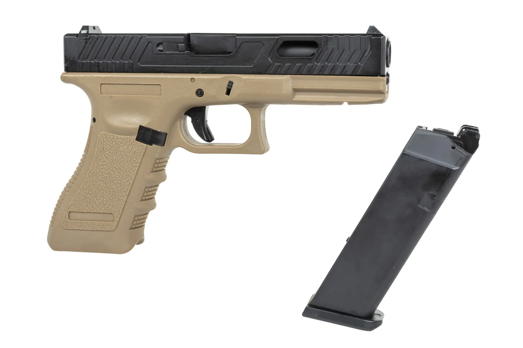 Pistolet ASG East Crane EC-1104 Half-Tan OD-G-EIC-02-046368-00 asgbox.pl asgbox.pl - Pistolet ASG East Crane EC-1104 Half-Tan