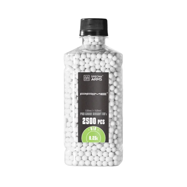 asgbox.pl - Kulki precyzyjne Specna Arms PRIME™ BIO 0.25g - 2500 szt.