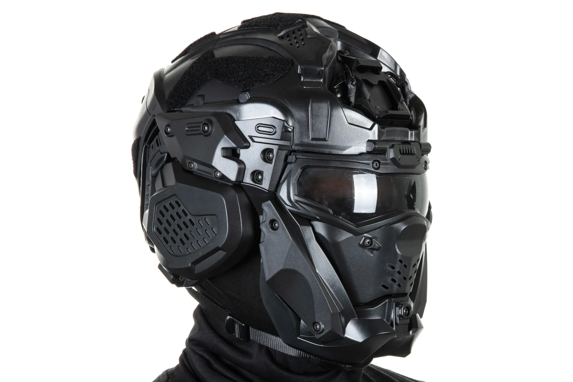 Hełm Wosport W Assault Helmet II Czarny OD-G-WSP-21-039858-00 asgbox.pl Hełm Wosport W Assault Helmet II Czarny - obrazek 4