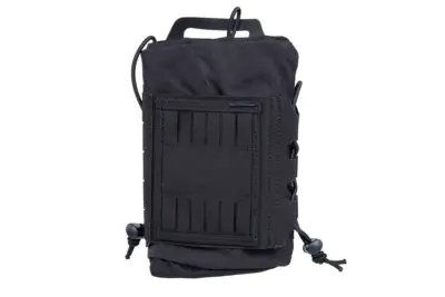 Taktyczna apteczka zrywana z panelem Molle Wosport Czarna - obrazek 3