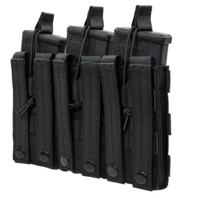 Alternative view of Potrójna ładownica typu Open na magazynki  M4/M16 Specna Arms Czarna