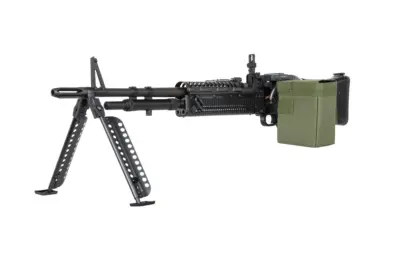 Karabin maszynowy ASG A&K M60N (wersja stalowa) (OUTLET) - obrazek 4