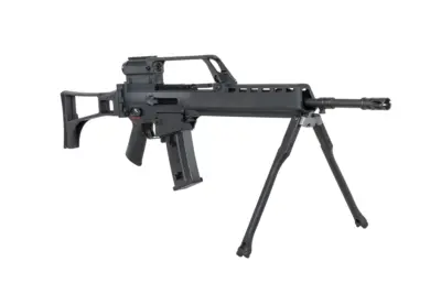 Karabinek ASG SRC DUAL POWER SR36K COB-301 z dwójnogiem i lunetą Czarny - obrazek 2