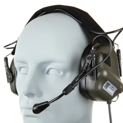 Alternative view of Aktywne ochronniki słuchu Earmor M32 MOD. 4 Oliwkowe