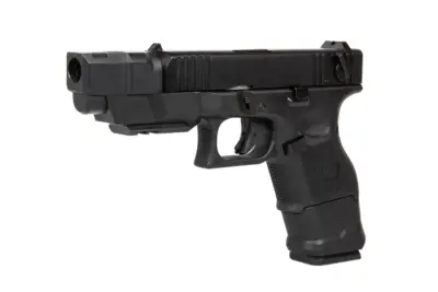 Replika pistoletu 724C Advanced Full Auto (Green Gas) - Czarna - obrazek 3