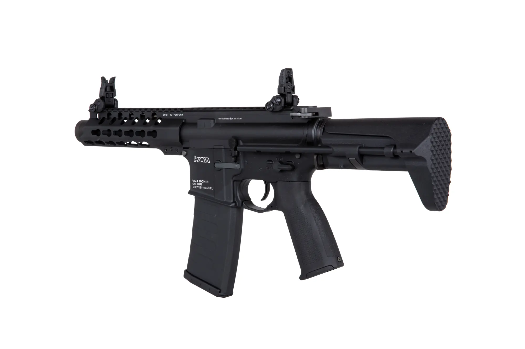 Replika karabinka KWA VM4 RONIN 6 PDW S-AEG 2.5 Czarna OD-G-KWA-01-040027-00 asgbox.pl Replika karabinka KWA VM4 RONIN 6 PDW S-AEG 2.5 Czarna - obrazek 4