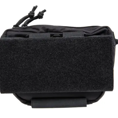 asgbox.pl - Podwieszana kieszeń taktyczna z klamrą QR Wosport Czarna