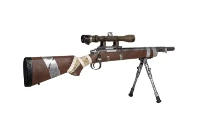 Replika karabinu snajperskiego MB03E z lunetą - Drewno - Beast Hunter - obrazek 2