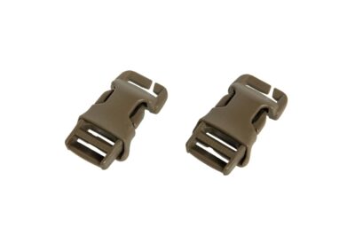 Plastic Buckle Up Adapters - Coyote Brown