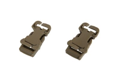 Plastic Buckle Up Adapters - Coyote Brown - obrazek 2