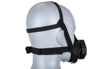 Maska Special Tactical Respirator Czarny - obrazek 2