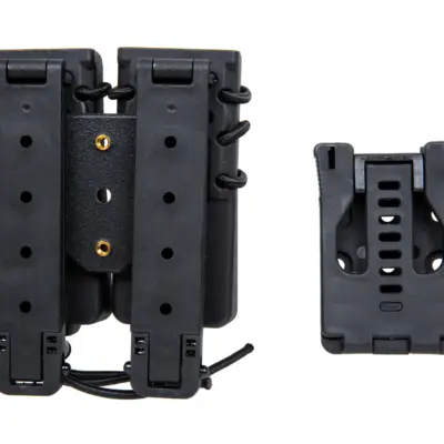 Alternative view of Ładownica na 2 magazynki 9mm Wosport Urban Assault Long Quick Pull Czarny