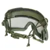 Gogle taktyczne 2w1 Oliwkowe / Czarne OD-G-GFT-41-036257-00 asgbox.pl