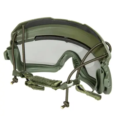 Gogle taktyczne 2w1 Oliwkowe / Czarne UTT-41-034108-00 asgbox.pl