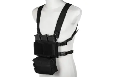 Taktyczny Chest Rig typu MK3 Sonyks - Czarny - obrazek 4