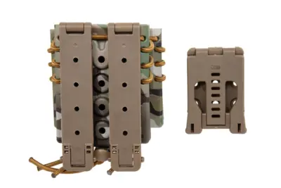 asgbox.pl - Ładownica na 2 magazynki 9mm i magazynek M4/M16 Wosport Urban Assault Quick Pull MC