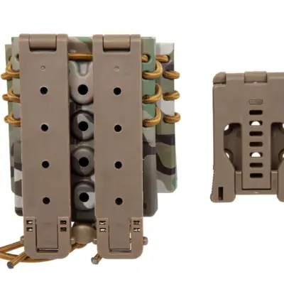 asgbox.pl - Ładownica na 2 magazynki 9mm i magazynek M4/M16 Wosport Urban Assault Quick Pull MC