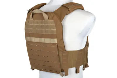Kamizelka Taktyczna typu Plate Carrier Specna Arms Tactical Advanced Vest Tan - obrazek 3