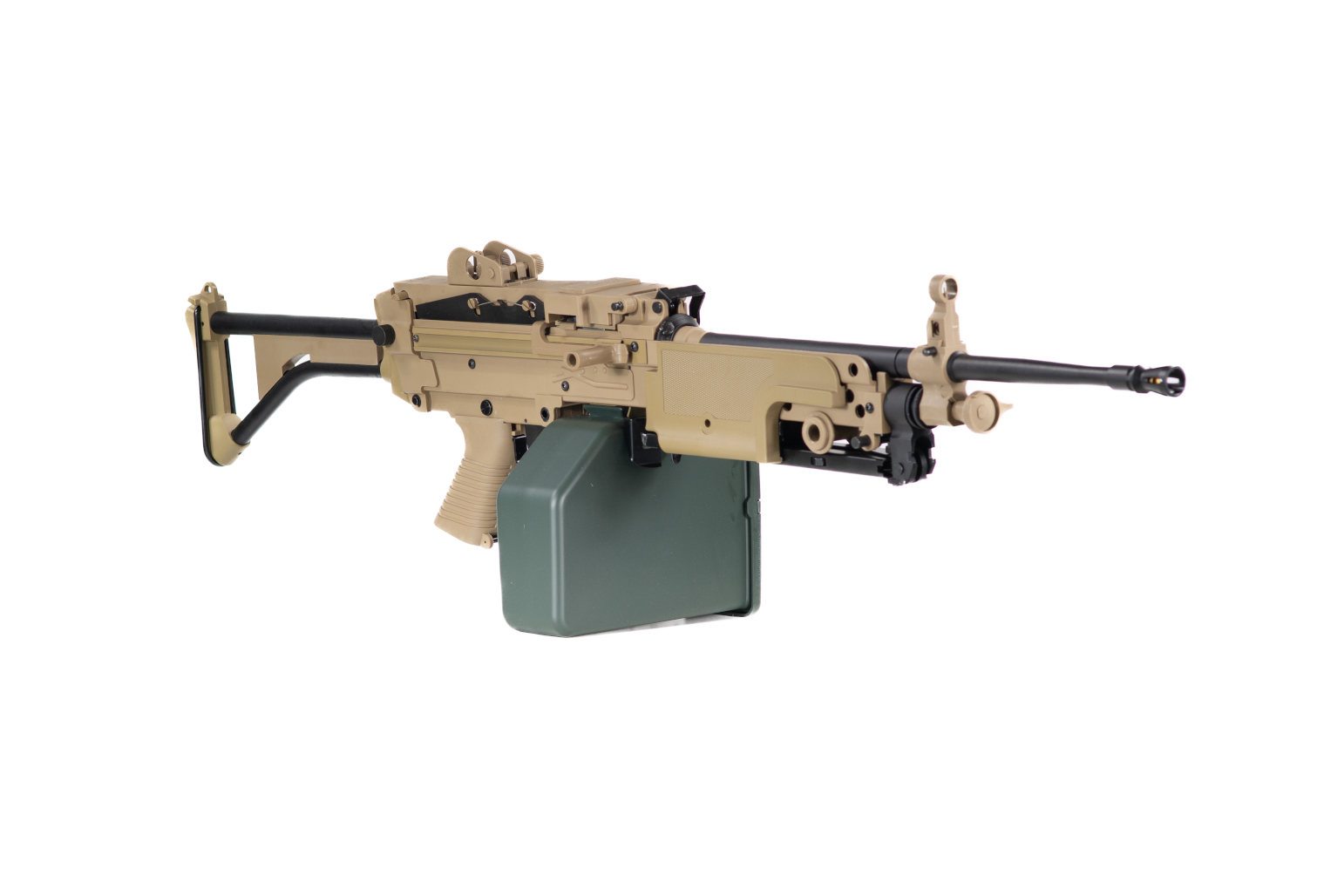 Replika karabinu maszynowego SA-249 MK1 CORE™ - Tan (OUTLET) OUT-72-036940-00 asgbox.pl Replika karabinu maszynowego SA-249 MK1 CORE™ - Tan (OUTLET) - obrazek 3