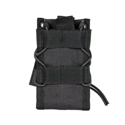 asgbox.pl - Podwójna ładownica karabinowa typu shingle - czarna