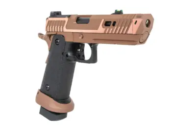 Pistolet ASG SRC Sahara Viper DUAL POWER z magazynkiem green gas Flat Dark Earth - obrazek 4