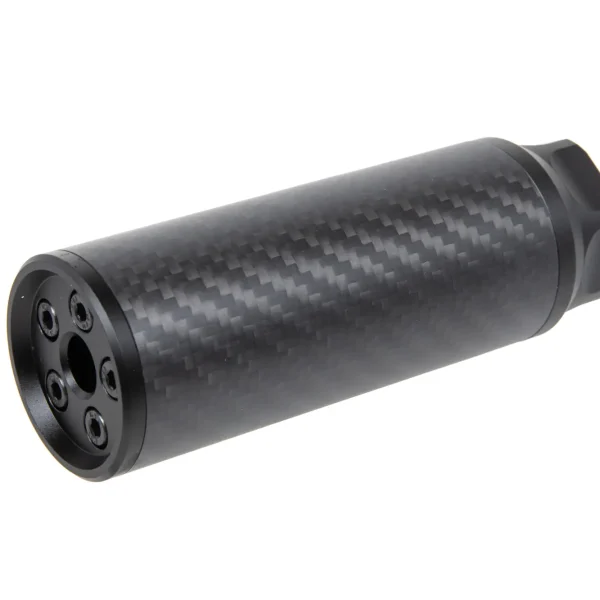 asgbox.pl - Karbonowy tłumik dźwięku Silverback Short 16mm CW