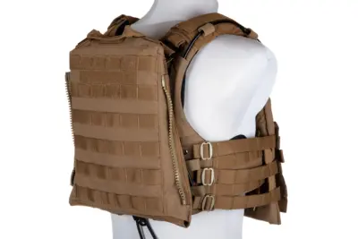 Kamizelka taktyczna Plate Carrier Trias PRIMAL GEAR Coyote Brown - obrazek 2