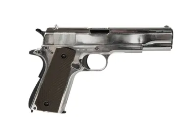 Replika pistoletu M1911 (723DY) - Srebrna - obrazek 3