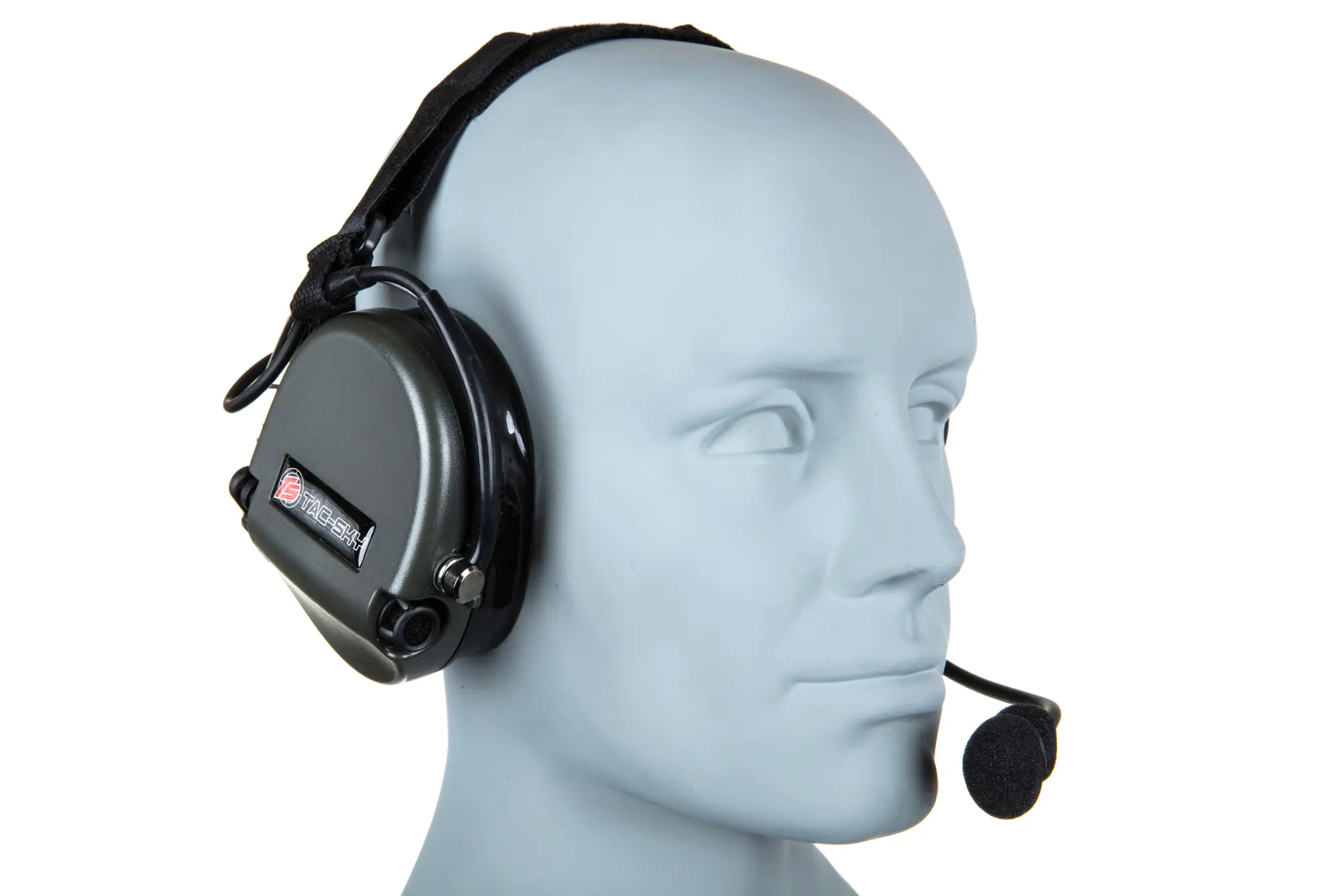 Zestaw słuchawkowy Tac-Sky WYS0149 PRO Back Headband Foliage Green TAC-31-043775-00 asgbox.pl Zestaw słuchawkowy Tac-Sky WYS0149 PRO Back Headband Foliage Green - obrazek 4