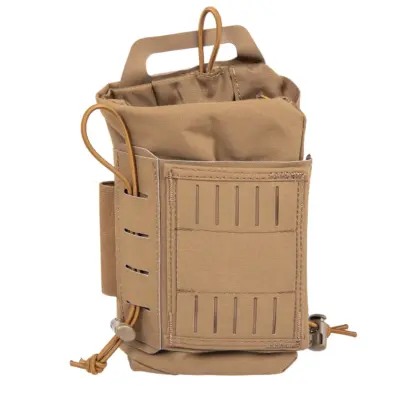 Alternative view of Taktyczna apteczka zrywana z panelem Molle Wosport Coyote Brown