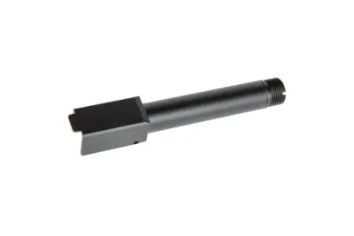 asgbox.pl - Lufa zewnętrzna "2 Way Fixed" Non-Recoiling do replik Umarex Glock 19X - Czarna