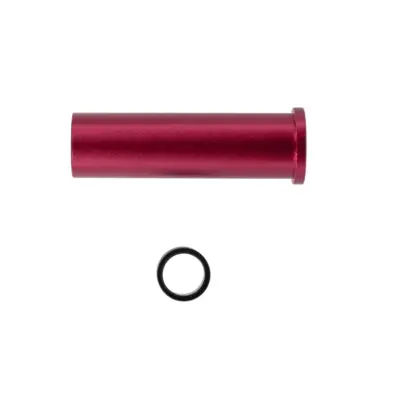 asgbox.pl - Zaślepka prowadnicy zamka LA Capa Customs do replik TM Hi-Capa 5.1 (z pierścieniem Delrin) Czerwona