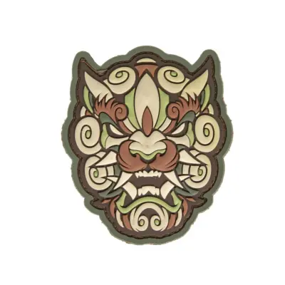 asgbox.pl - Naszywka Foo Dog Head 1 - Multicam