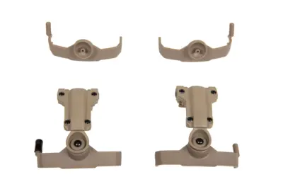 Adapter słuchawek typu Comtac na szyny typu MTEK (Typ AMP) - Dark Earth - obrazek 2