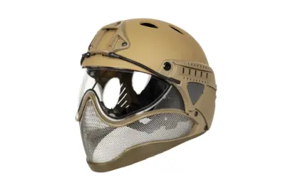 Hełm Full Face First  -Tan - obrazek 3
