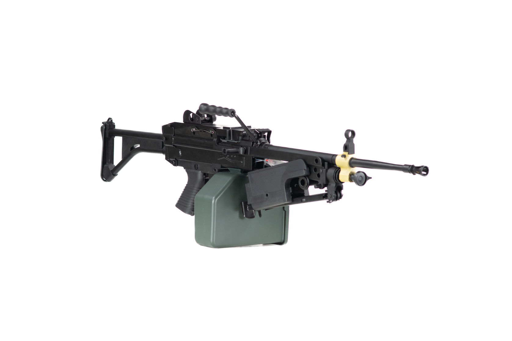 Replika karabinu maszynowego SA-249 MK1 EDGE™ - Czarny (OUTLET) OUT-72-036939-00 asgbox.pl Replika karabinu maszynowego SA-249 MK1 EDGE™ - Czarny (OUTLET) - obrazek 4