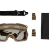 Gogle taktyczne 2w1 - Tan / czarny OD-G-GFT-41-036258-00 asgbox.pl