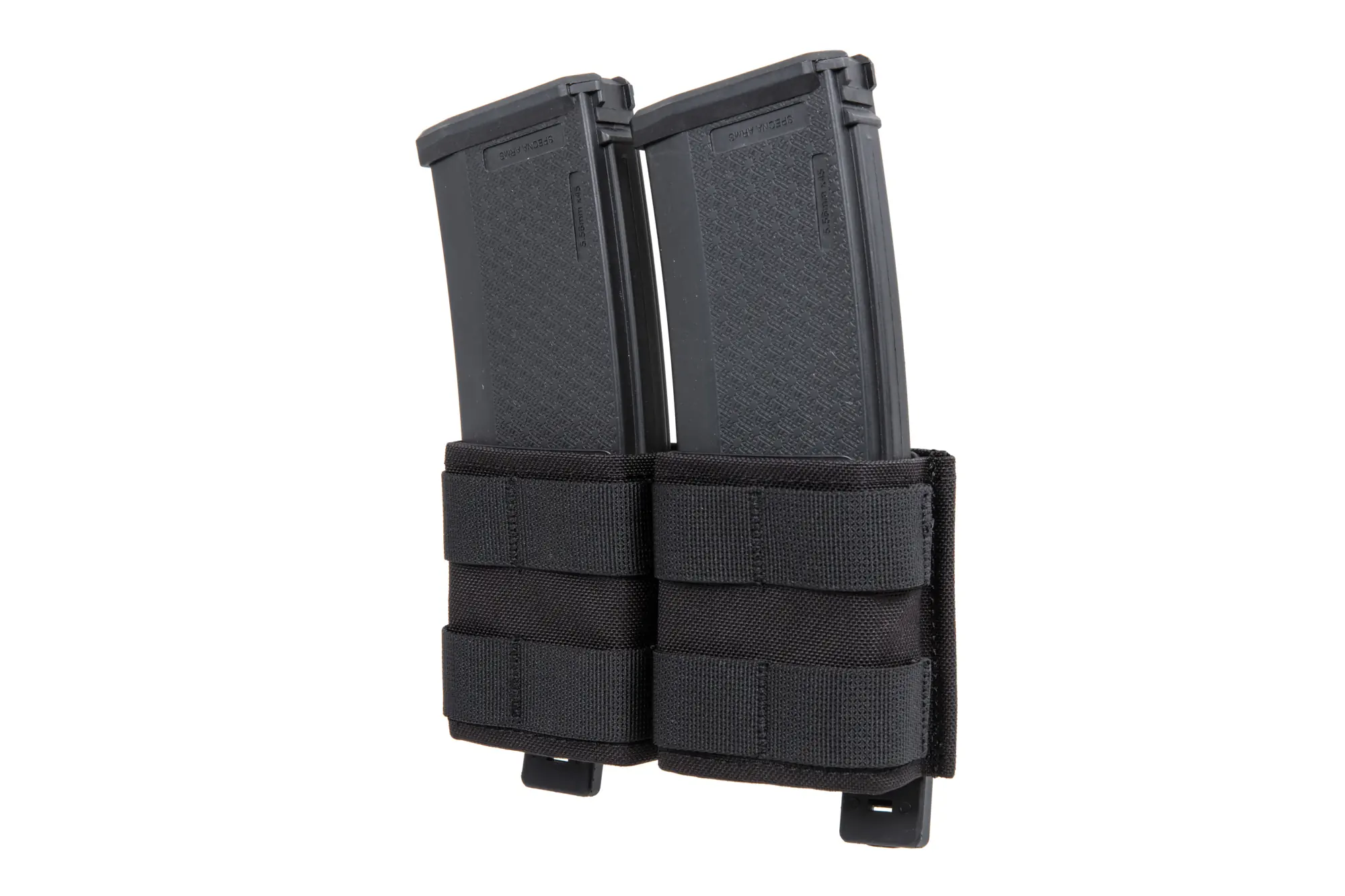 Podwójna ładownica otwarta na magazynki 5.56 mm Wosport Czarna OD-G-WSP-19-039494-00 asgbox.pl Podwójna ładownica otwarta na magazynki 5.56 mm Wosport Czarna - obrazek 3