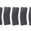 asgbox.pl - Zestaw 5 magazynków Mid-Cap 135/30 kulek Arcturus EMM M4/M16 Metal Variable-Cap do replik M4/M16 Czarny