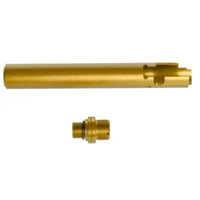 asgbox.pl - Lufa zewnętrzna typu No-Recoil 2WAY do Hi-Capa D.O.R - Złota