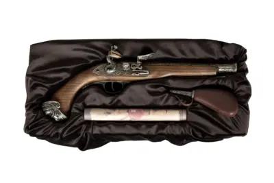 Pistolet skałkowy ASG HFC Flintlock Green Gas (OUTLET) - obrazek 3