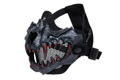 Maska Stalker Fangs Standard Czarny - obrazek 4