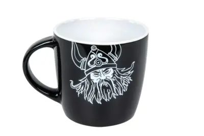 Kubek Fjord Nansen Viking 330ml Czarny - obrazek 2