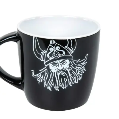 Kubek Fjord Nansen Viking 330ml Czarny FJN-36-045971-00 asgbox.pl