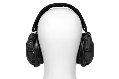 Taktyczne słuchawki aktywne Bluetooth HD-16  - Czarne - obrazek 2